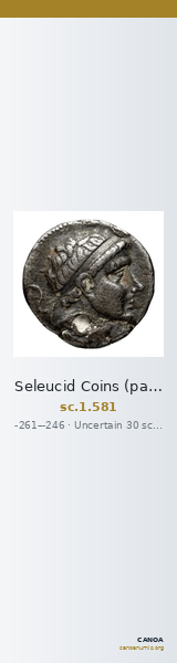 Seleucid Coins (part 1) 581 — CANOA