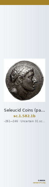Seleucid Coins (part 1) 582.1b — CANOA