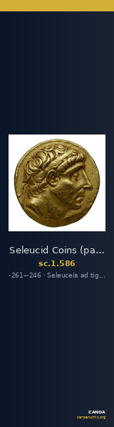 Seleucid Coins (part 1) 586 — CANOA