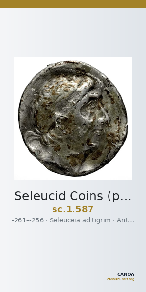 Seleucid Coins (part 1) 587 — CANOA