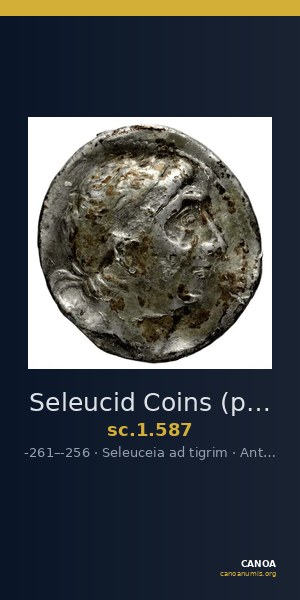Seleucid Coins (part 1) 587 — CANOA