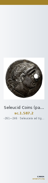 Seleucid Coins (part 1) 587.2 — CANOA