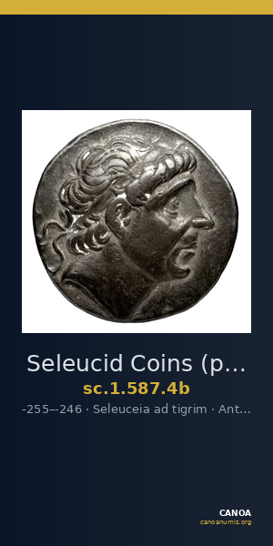 Seleucid Coins (part 1) 587.4b — CANOA