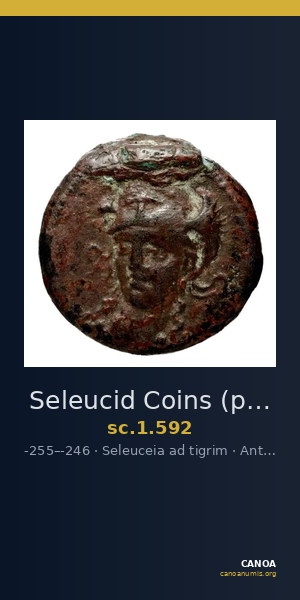 Seleucid Coins (part 1) 592 — CANOA