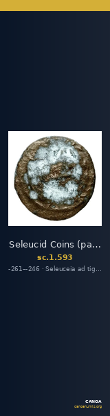Seleucid Coins (part 1) 593 — CANOA