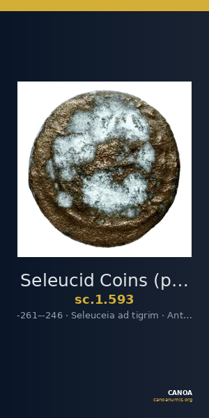Seleucid Coins (part 1) 593 — CANOA