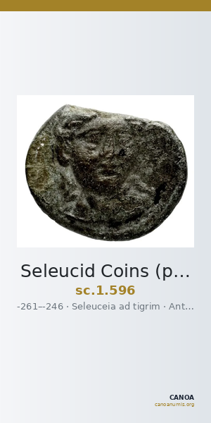 Seleucid Coins (part 1) 596 — CANOA