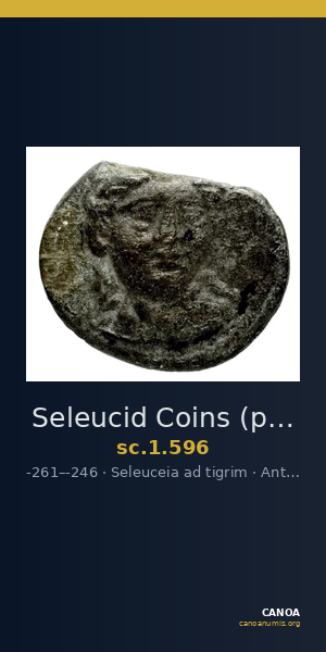 Seleucid Coins (part 1) 596 — CANOA