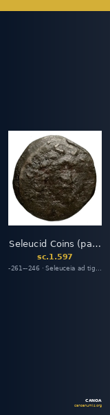 Seleucid Coins (part 1) 597 — CANOA