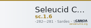 Seleucid Coins (part 1) 6 — CANOA