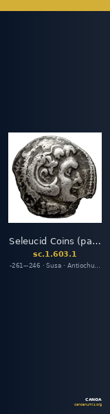 Seleucid Coins (part 1) 603.1 — CANOA