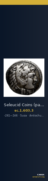 Seleucid Coins (part 1) 603.3 — CANOA