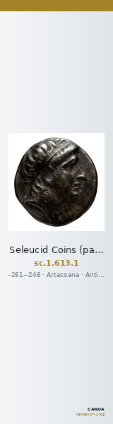 Seleucid Coins (part 1) 613.1 — CANOA