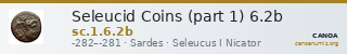 Seleucid Coins (part 1) 6.2b — CANOA