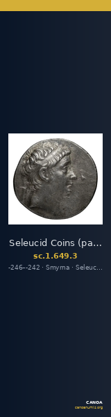 Seleucid Coins (part 1) 649.3 — CANOA