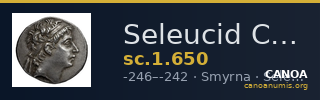 Seleucid Coins (part 1) 650 — CANOA