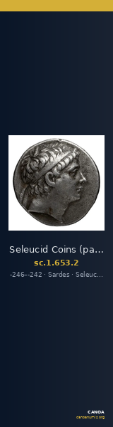 Seleucid Coins (part 1) 653.2 — CANOA
