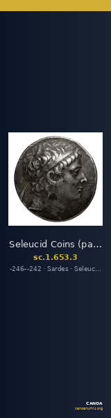 Seleucid Coins (part 1) 653.3 — CANOA