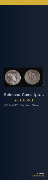 Seleucid Coins (part 1) 654.1 — CANOA