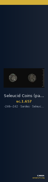 Seleucid Coins (part 1) 657 — CANOA