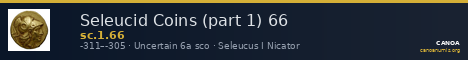 Seleucid Coins (part 1) 66 — CANOA