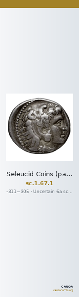 Seleucid Coins (part 1) 67.1 — CANOA