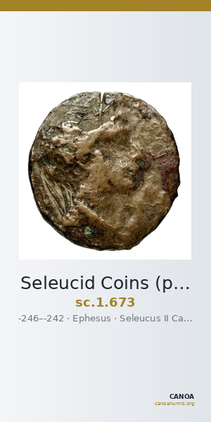 Seleucid Coins (part 1) 673 — CANOA