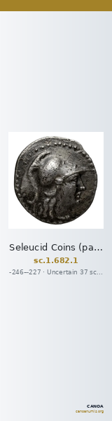 Seleucid Coins (part 1) 682.1 — CANOA