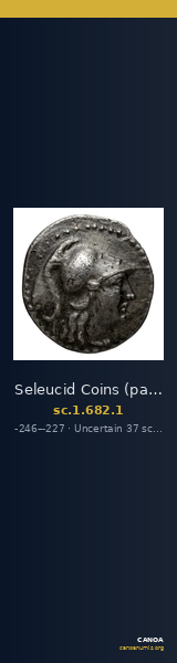 Seleucid Coins (part 1) 682.1 — CANOA