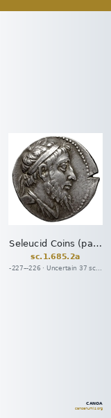 Seleucid Coins (part 1) 685.2a — CANOA
