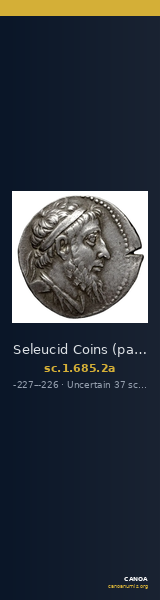 Seleucid Coins (part 1) 685.2a — CANOA