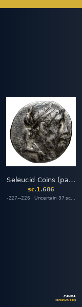Seleucid Coins (part 1) 686 — CANOA