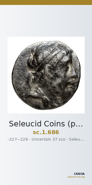 Seleucid Coins (part 1) 686 — CANOA