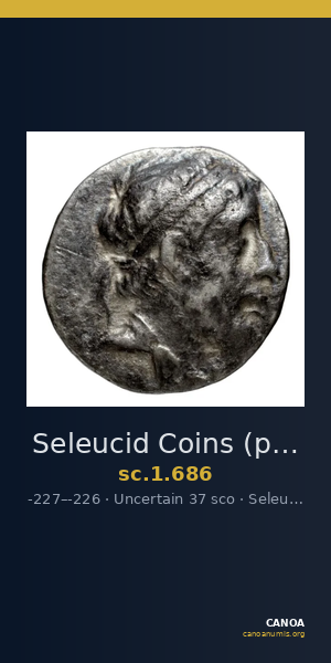 Seleucid Coins (part 1) 686 — CANOA