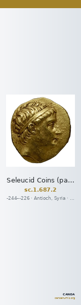 Seleucid Coins (part 1) 687.2 — CANOA