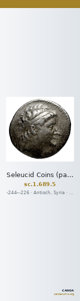 Seleucid Coins (part 1) 689.5 — CANOA