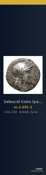 Seleucid Coins (part 1) 691.2 — CANOA