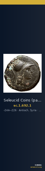 Seleucid Coins (part 1) 692.1 — CANOA