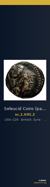 Seleucid Coins (part 1) 692.2 — CANOA