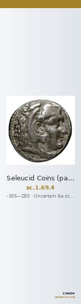Seleucid Coins (part 1) 69.4 — CANOA