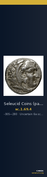 Seleucid Coins (part 1) 69.4 — CANOA