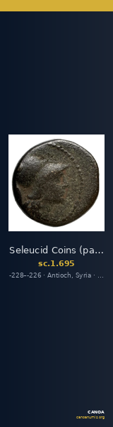 Seleucid Coins (part 1) 695 — CANOA