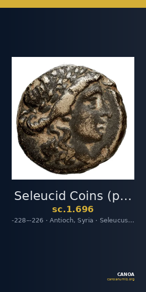 Seleucid Coins (part 1) 696 — CANOA