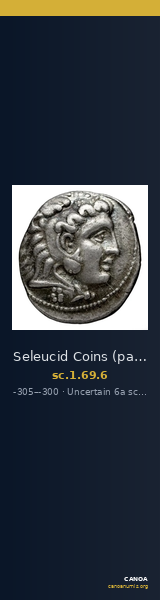 Seleucid Coins (part 1) 69.6 — CANOA