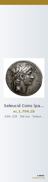 Seleucid Coins (part 1) 704.1b — CANOA