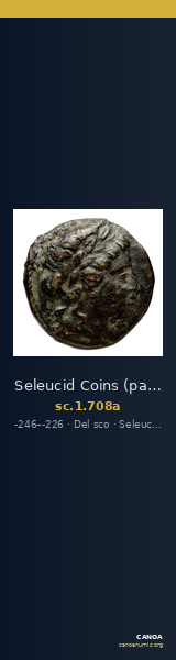 Seleucid Coins (part 1) 708a — CANOA