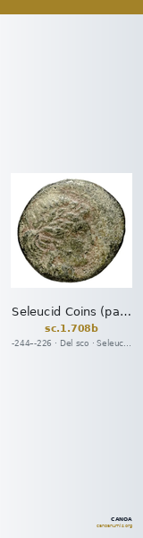 Seleucid Coins (part 1) 708b — CANOA