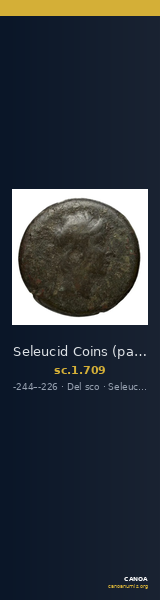 Seleucid Coins (part 1) 709 — CANOA