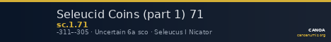 Seleucid Coins (part 1) 71 — CANOA