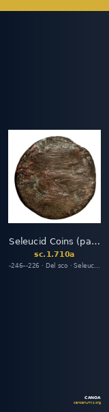 Seleucid Coins (part 1) 710a — CANOA
